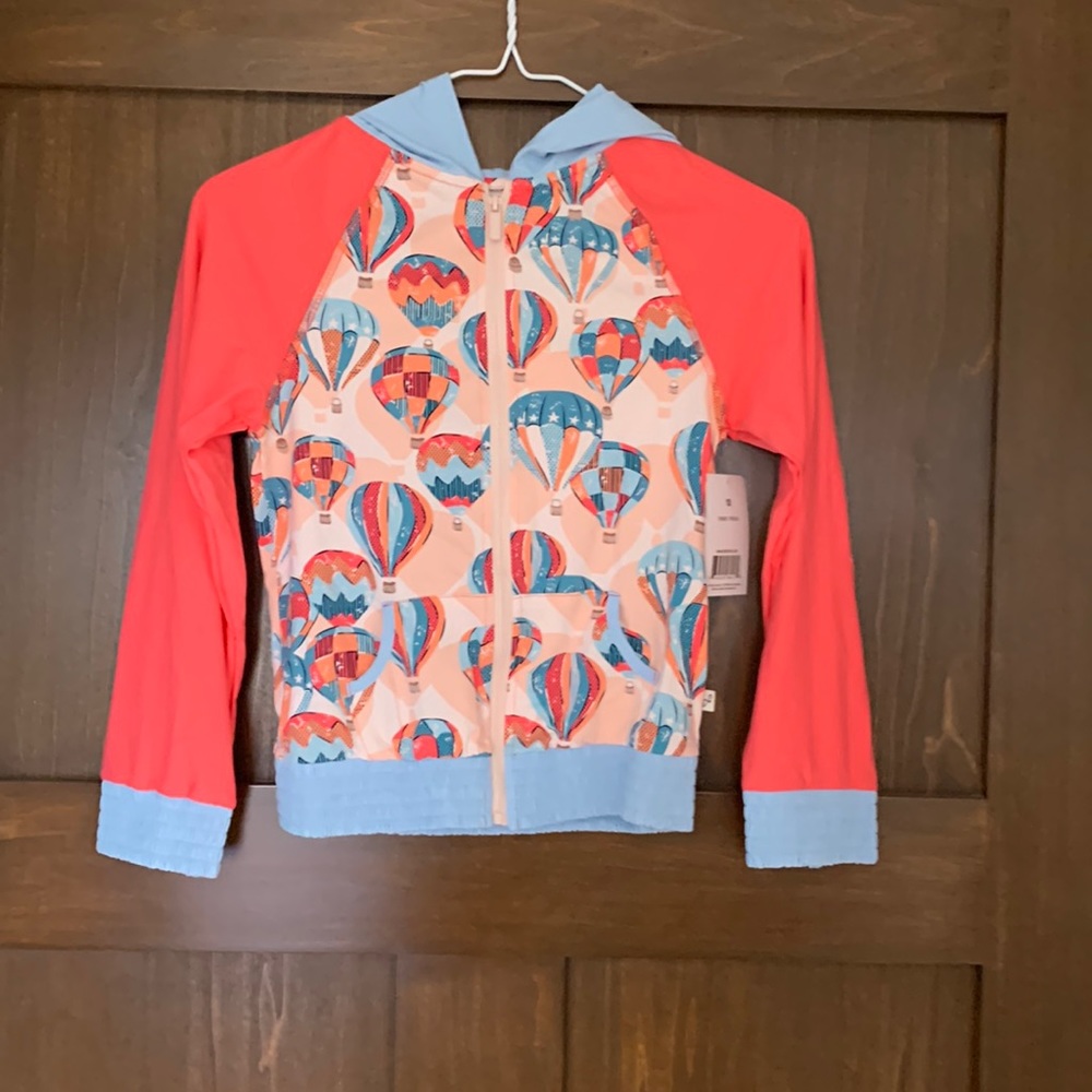 NWT Floatimini  50upv protection hoodie size 10 girls
